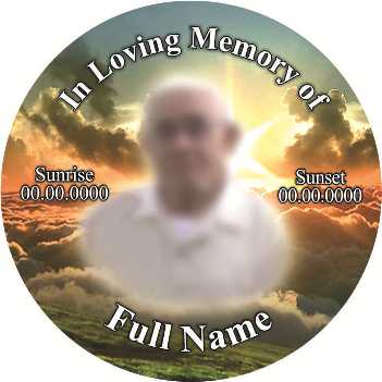 Funeral Badge